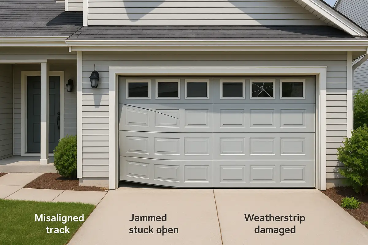 Common Garage Door Problems and How to Fix Them - Universal Garage Door Repair Hartford