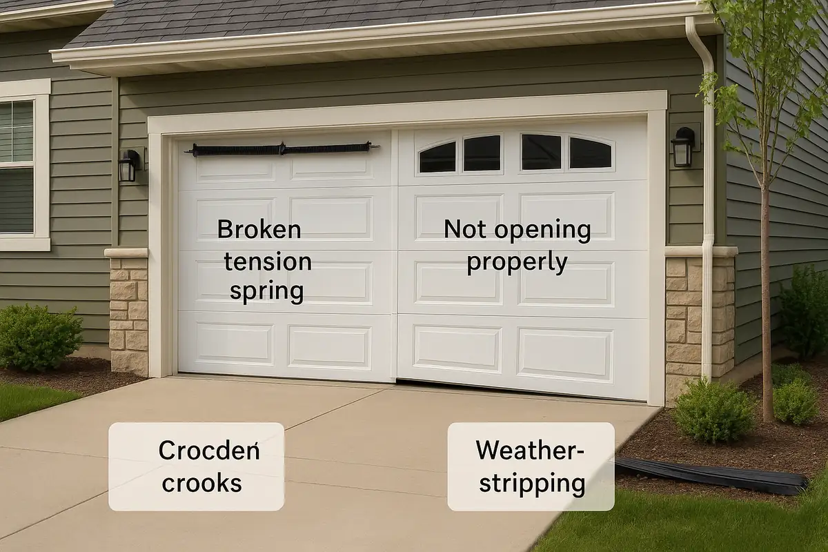 Common Garage Door Problems and How to Fix Them: Universal Garage Door Repair Hartford