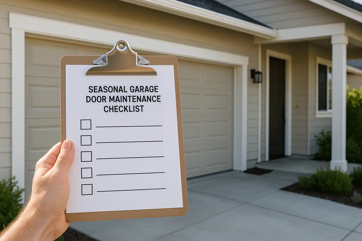Seasonal Garage Door Maintenance Checklist for Hartford Residents