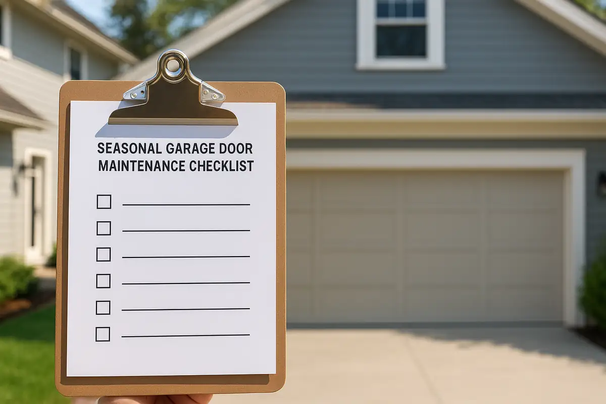 Seasonal Garage Door Maintenance Checklist for Hartford Homeowners