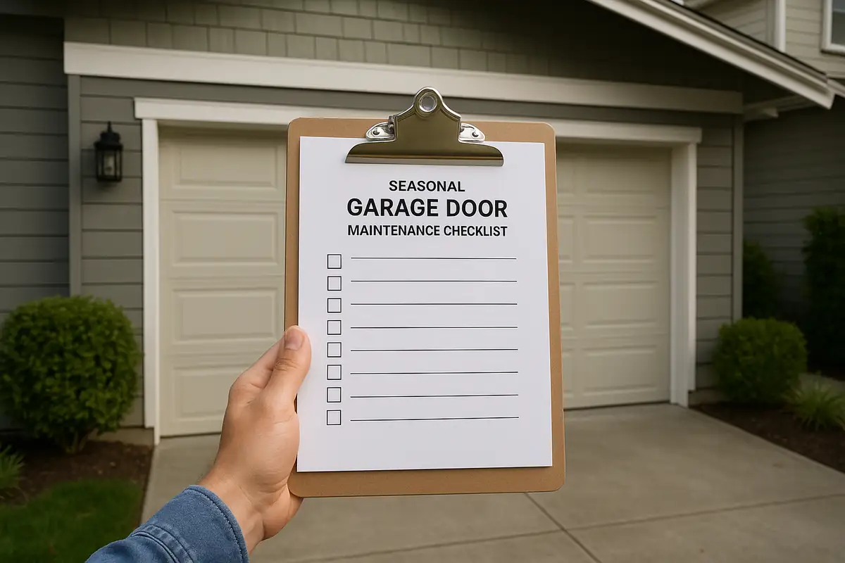 Essential Seasonal Garage Door Maintenance Checklist for Hartford Homeowners
