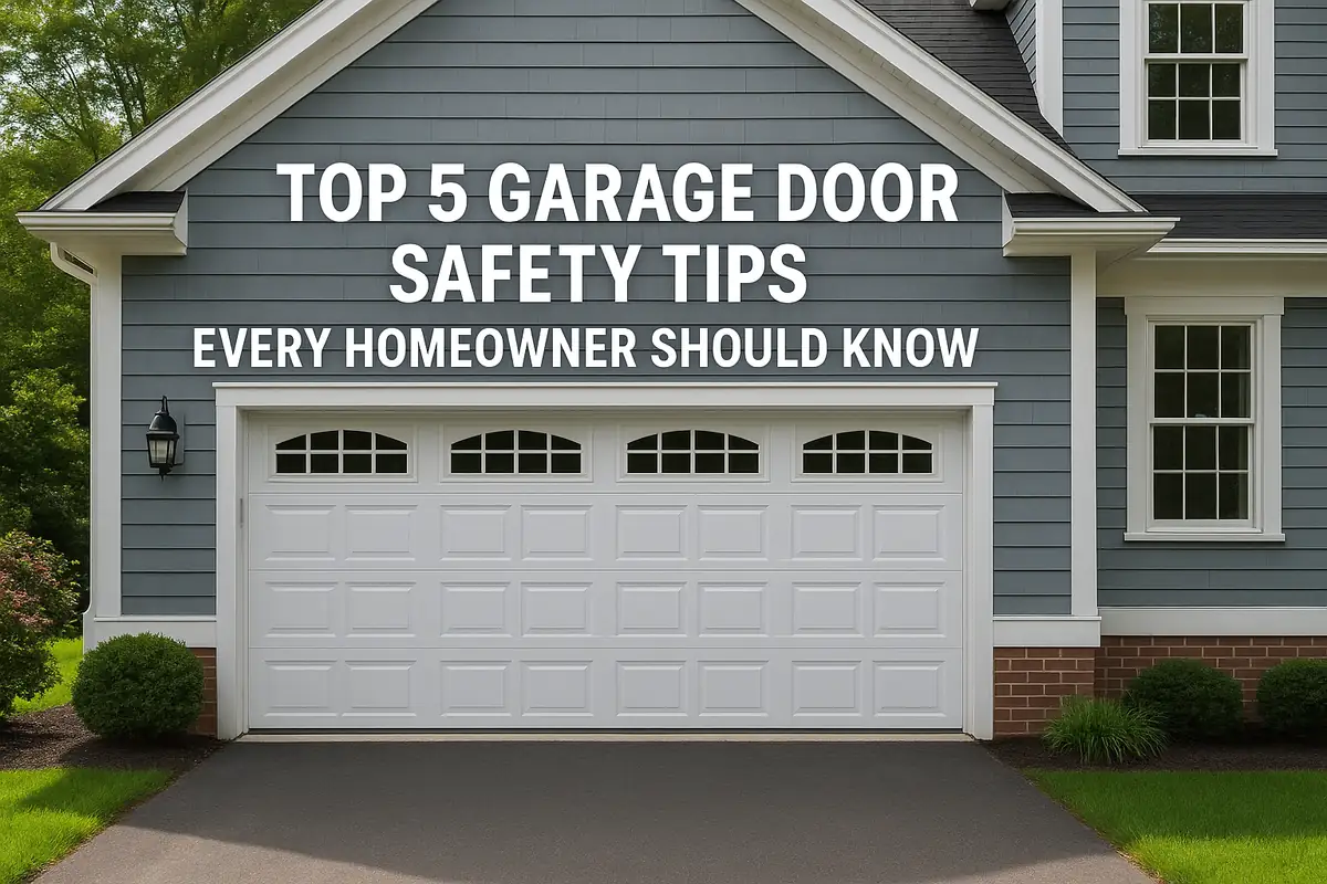 Top 5 Garage Door Safety Tips Every Homeowner Should Know | Universal Garage Door Repair Hartford