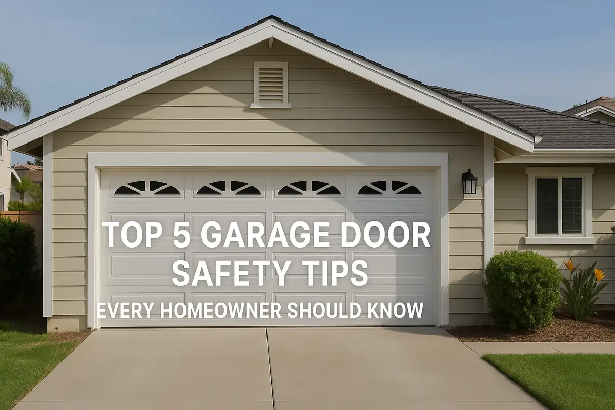 Top 5 Garage Door Safety Tips Every Homeowner Should Know | Universal Garage Door Repair Hartford