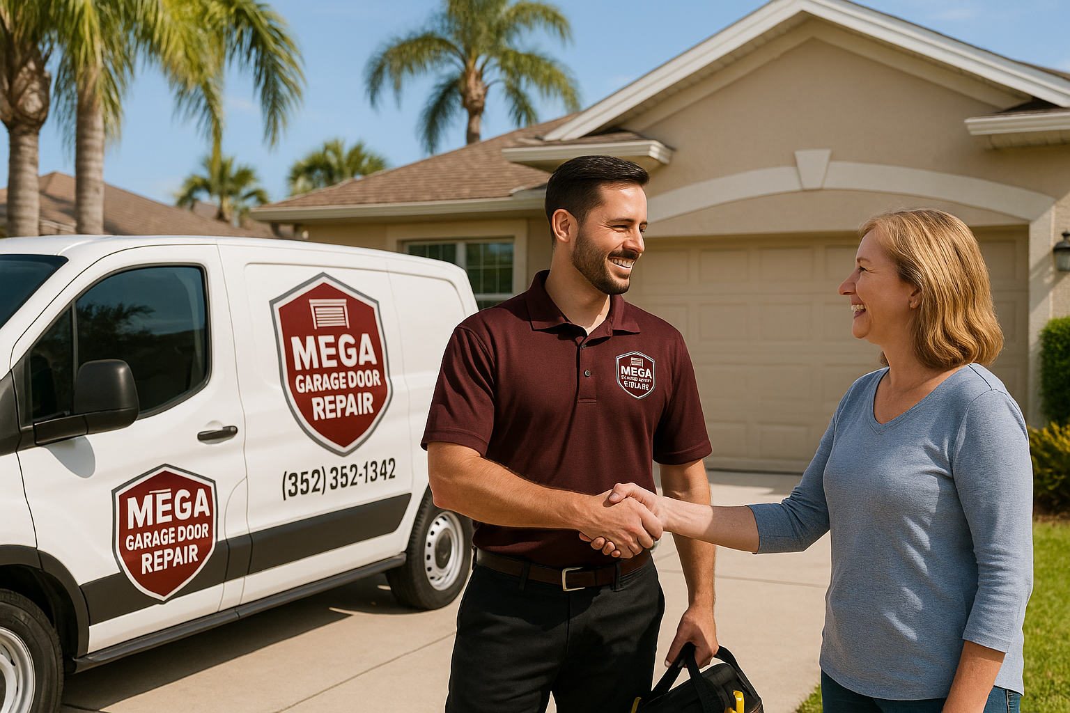 Garage door services in Meriden, ct