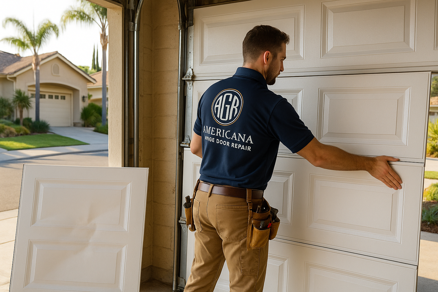Garage Door Panel Replacement service in South Windsor