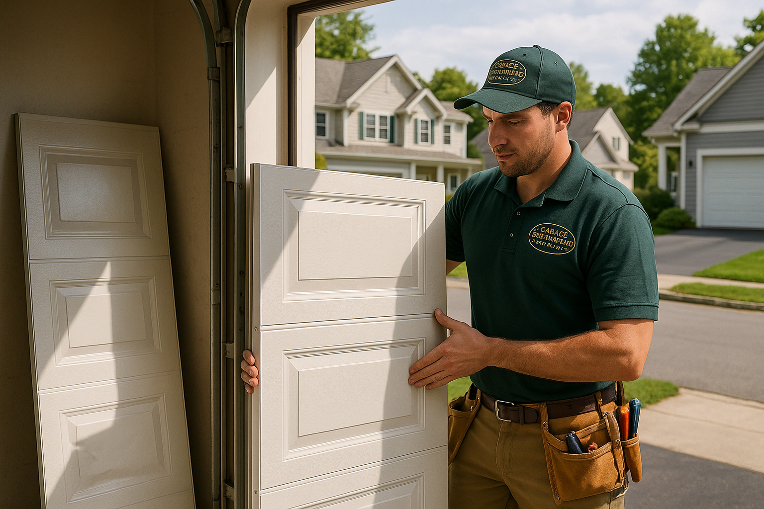 Garage Door Panel Replacement service in Andover