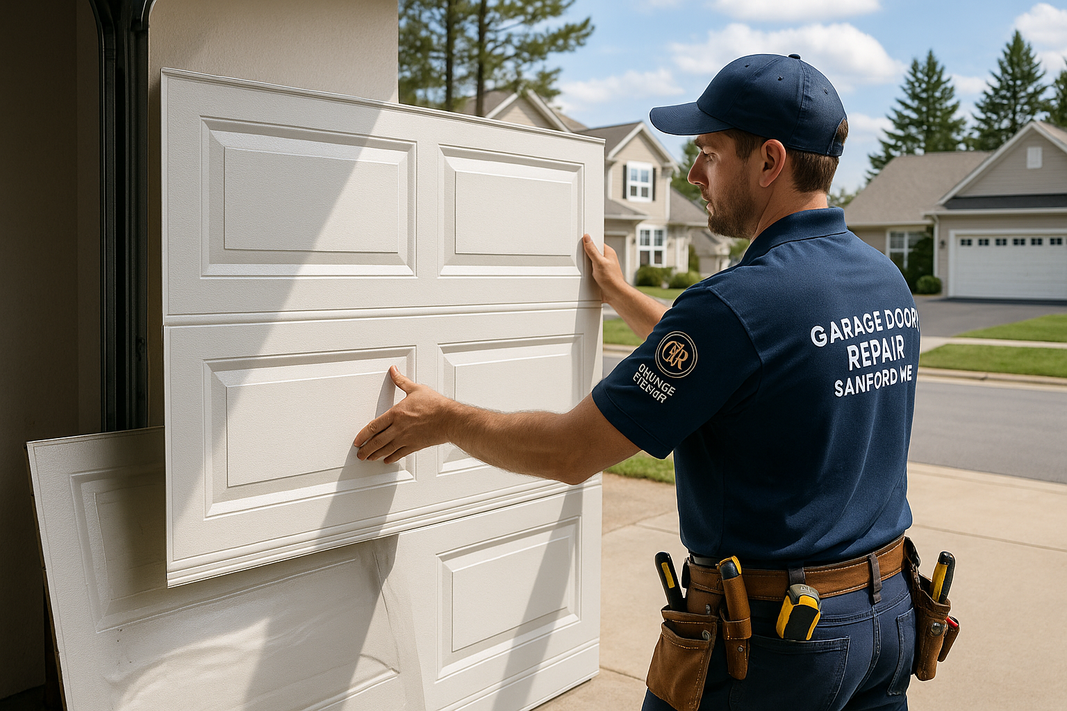 Garage Door Panel Replacement service in Meriden