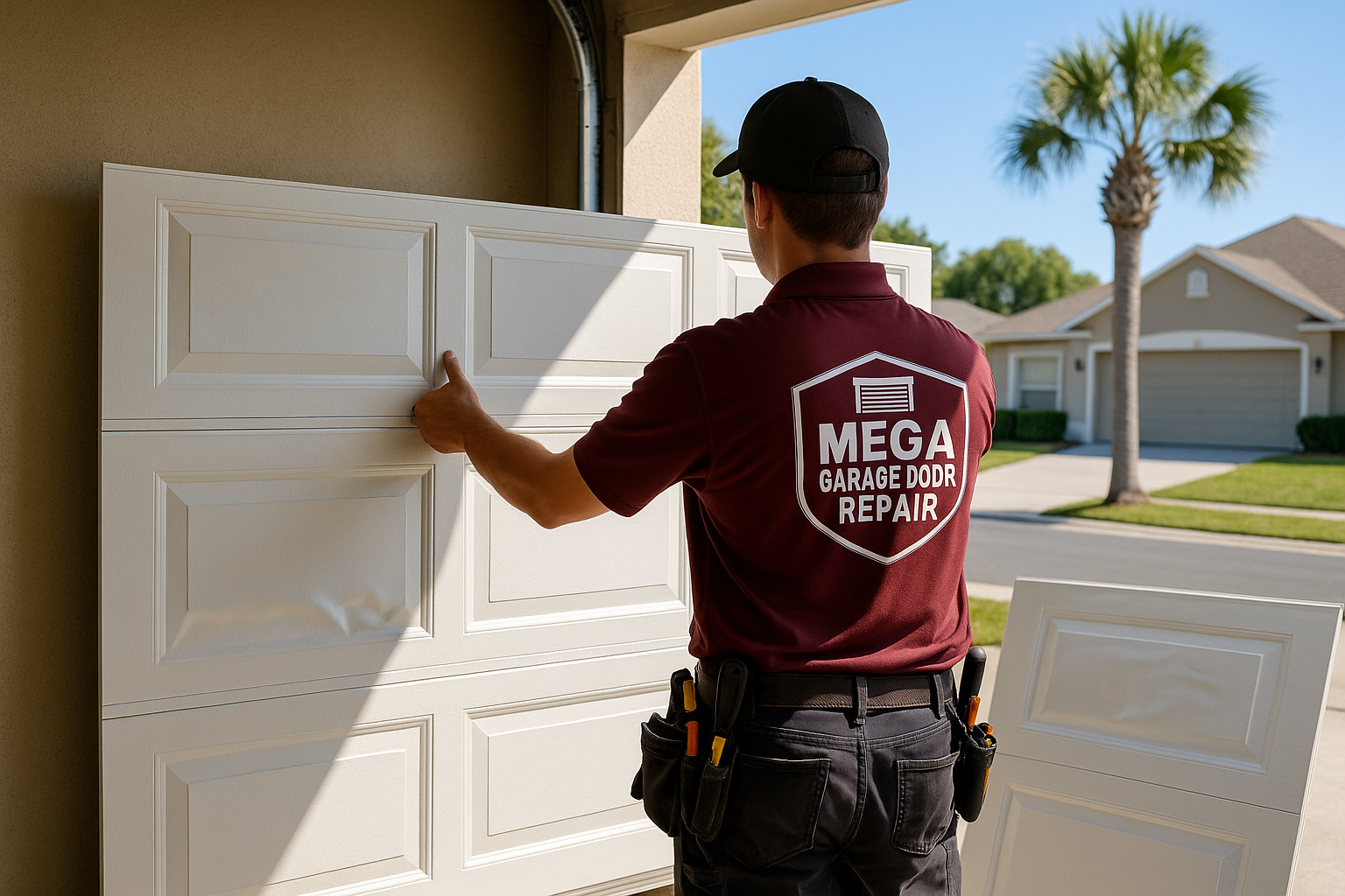 Garage Door Panel Replacement service in Broad Brook