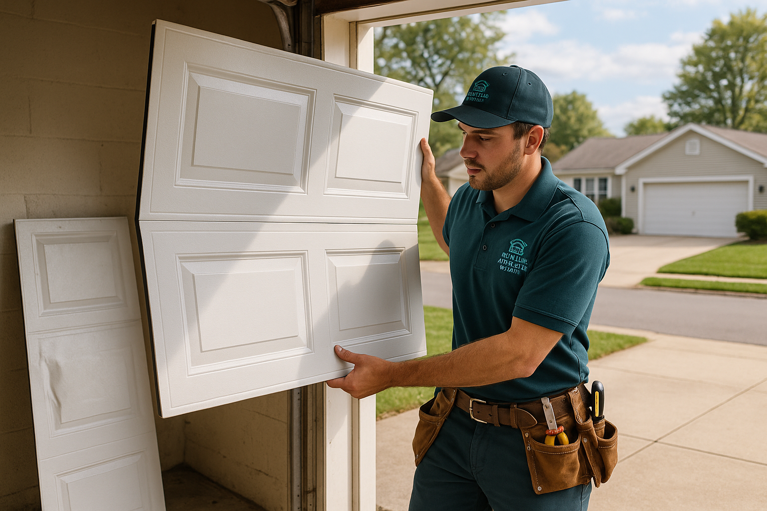 Garage Door Panel Replacement service in Unionville