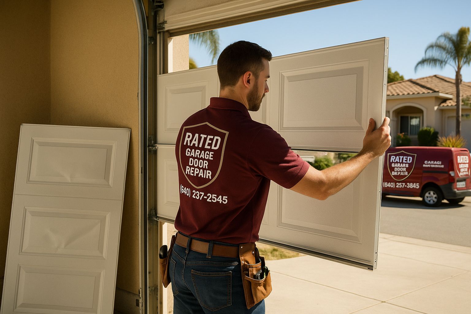 Garage Door Panel Replacement service in Cromwell