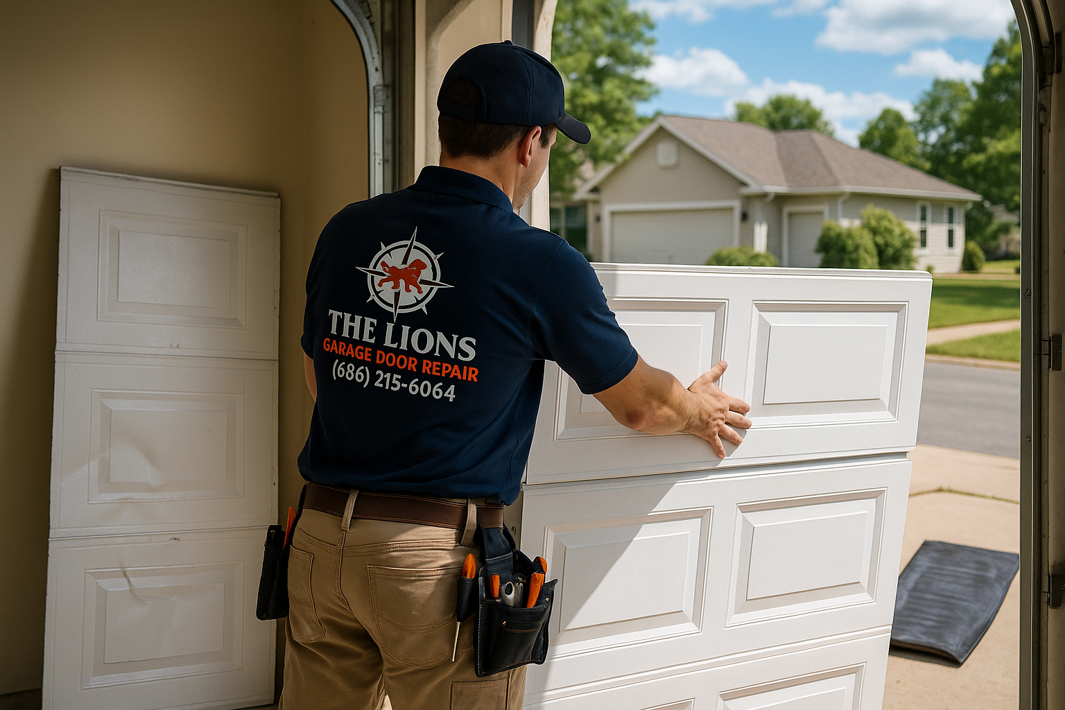 Garage Door Panel Replacement service in Hartford