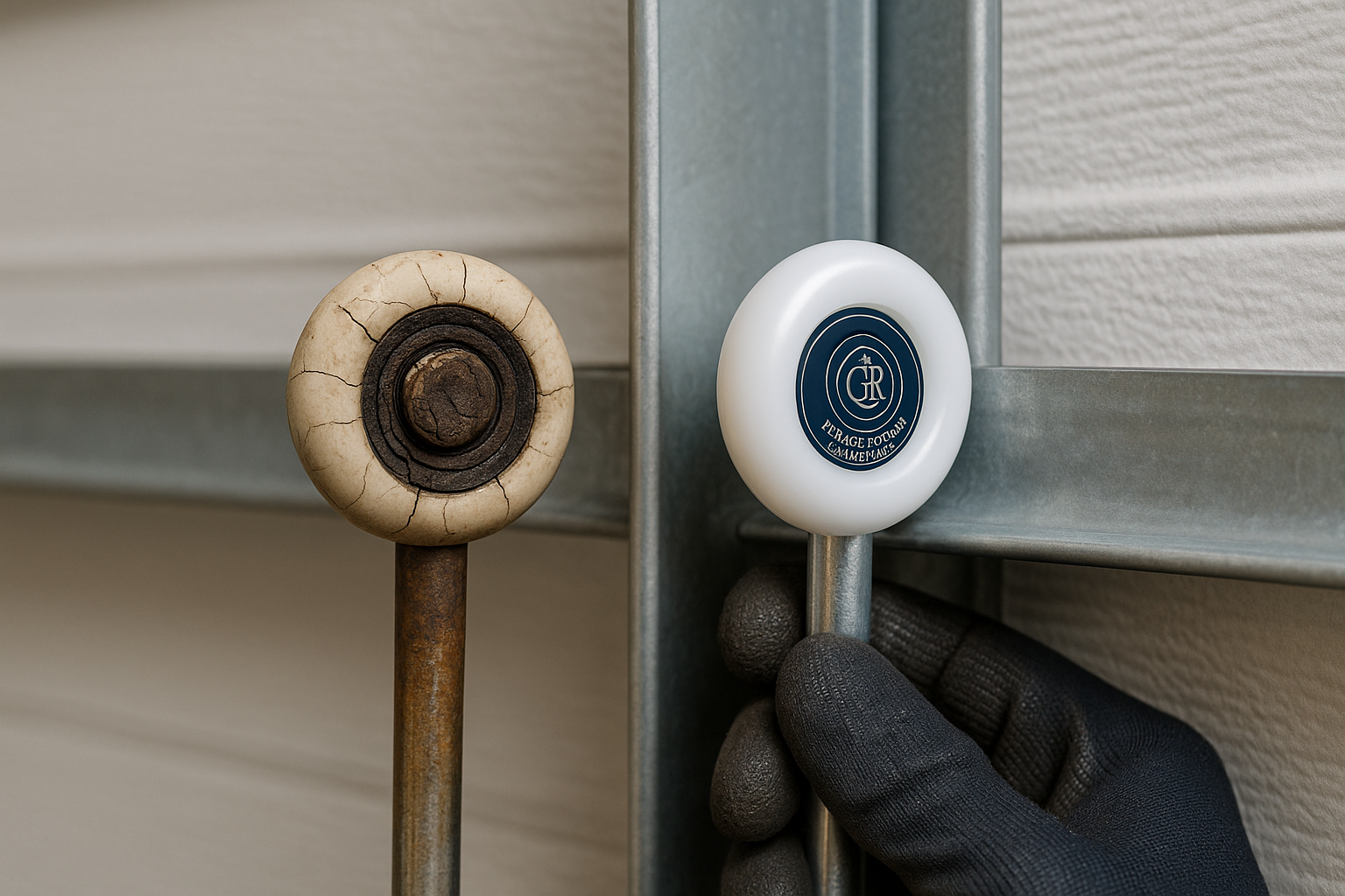 Garage Door Roller Replacement service in Forestville