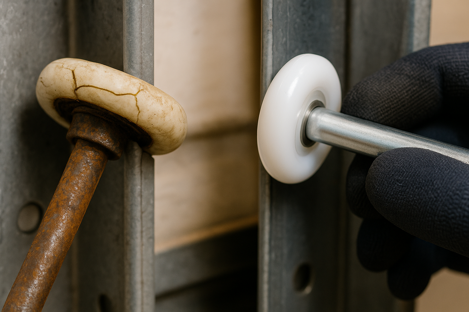 Garage Door Roller Replacement service in Collinsville
