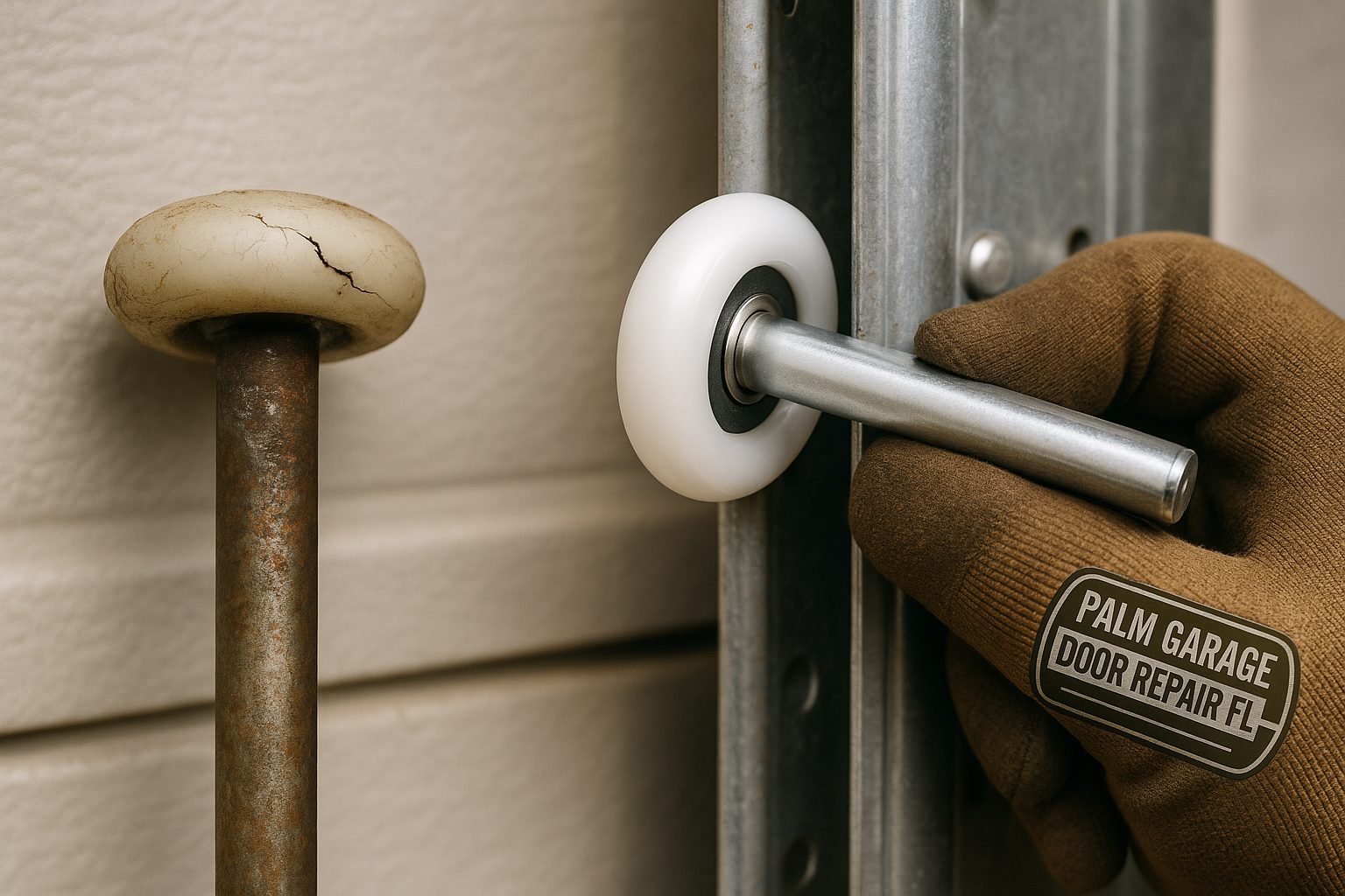 Garage Door Roller Replacement service in South Meriden