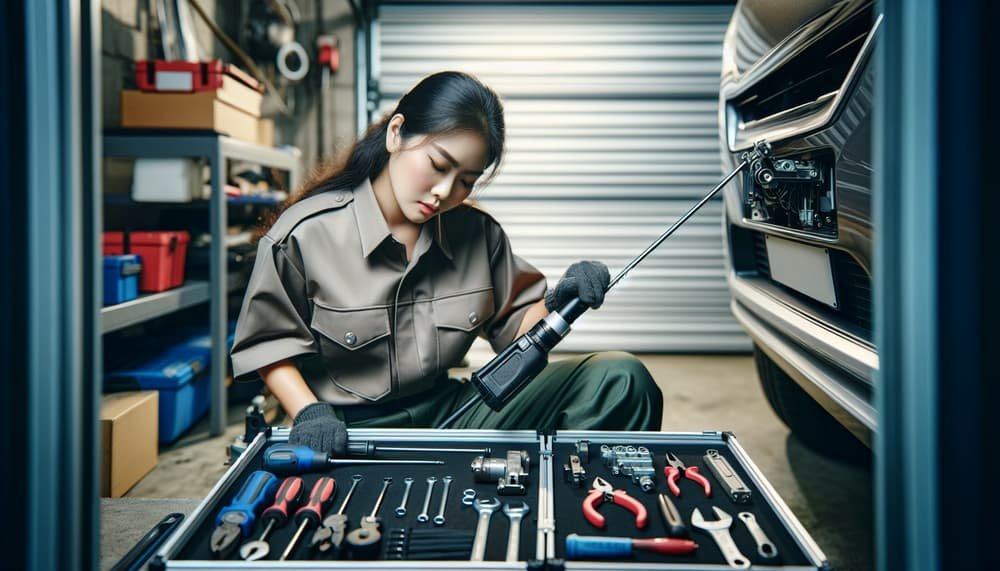 Our professional garage door cable repair process