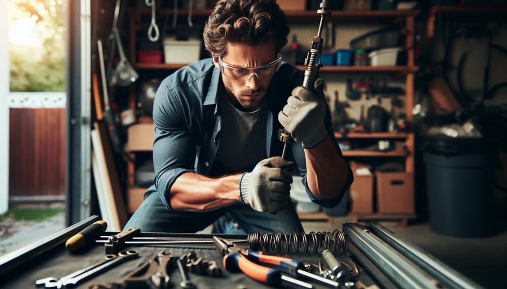 Our professional garage door panel replacement process